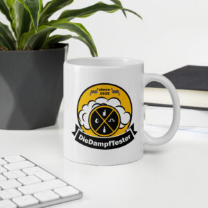 DieDampfTester normale glänzende Tasse